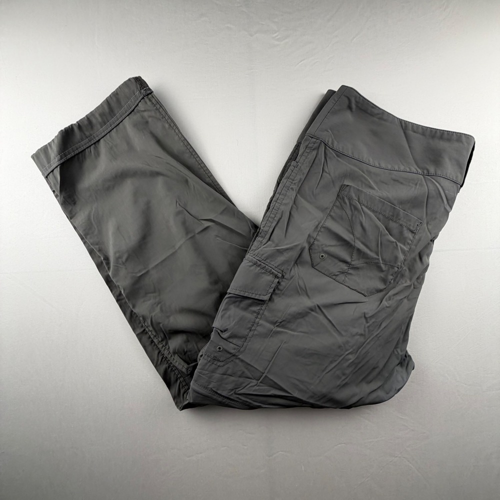 Kathmandu Convertible Cargo Hiking Pants womens 16 Zip Off Outdoor Trekking 0279